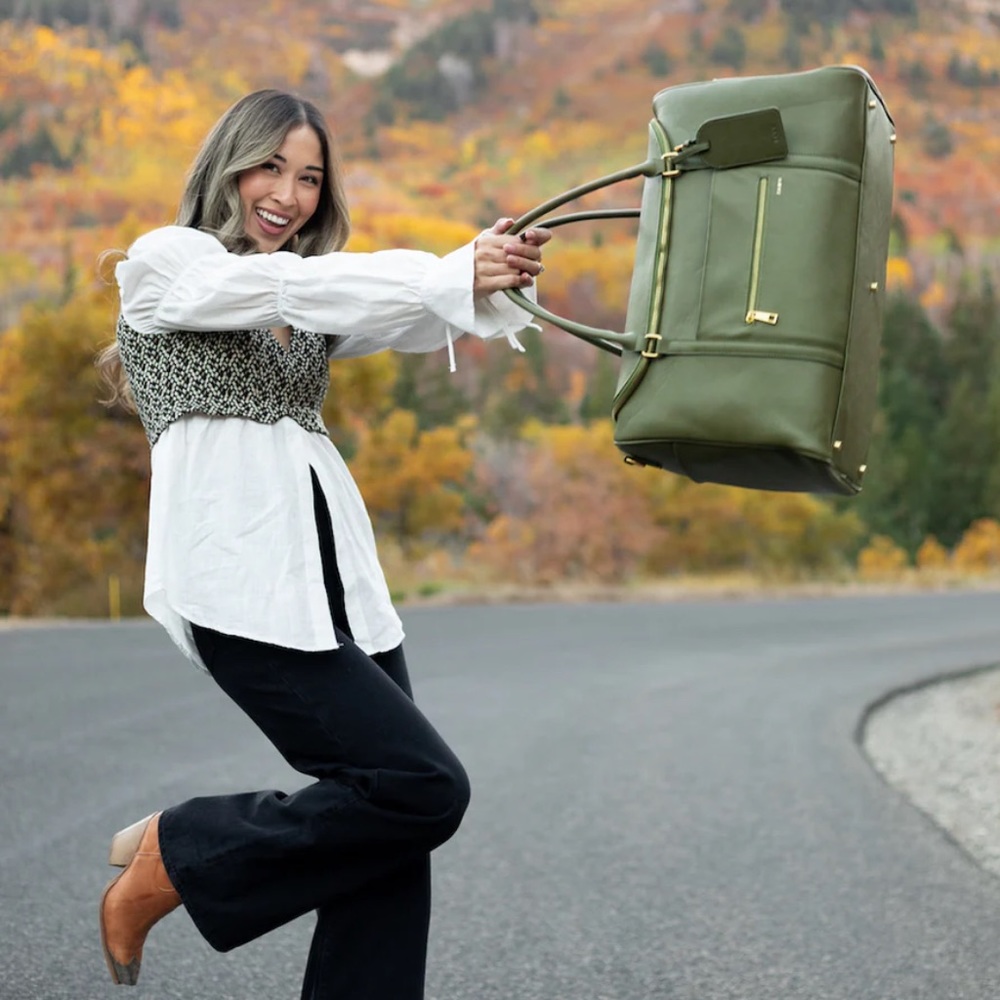 Fawn design weekender bag